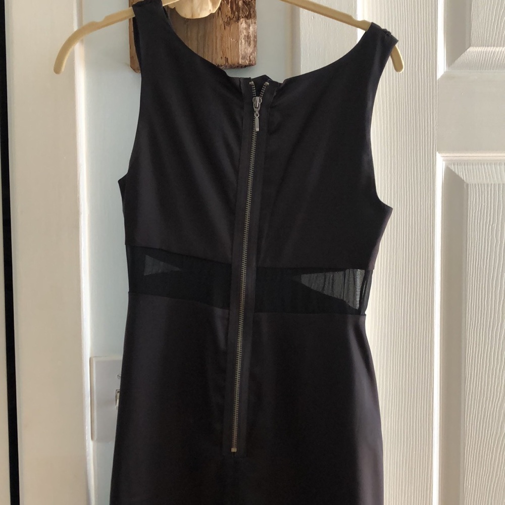 Bcbgeneration Black Silk Rhinestone Embellished D… - image 7